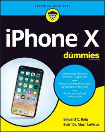 iPhone X For Dummies by Baig