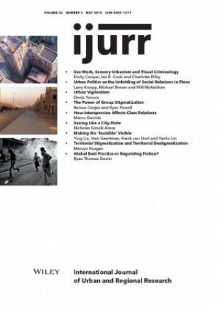 International Journal Of Urban And Regional by Various