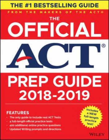 The Official Act Prep Guide, 2018-19 Edition (Book + Bonus Online Content) by Various