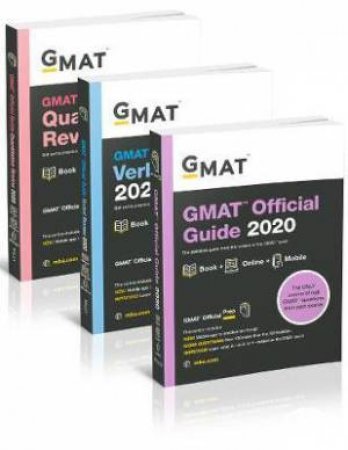 GMAT Official Guide 2020 Bundle: Books + Online Question Bank by Gmac