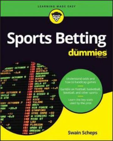 Sports Betting For Dummies by Swain Scheps