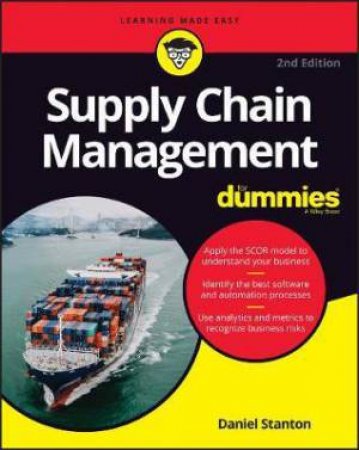 Supply Chain Management For Dummies by Daniel Stanton