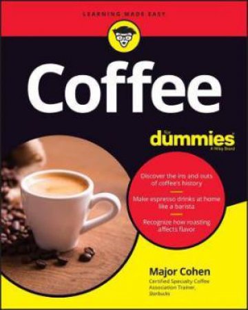 Coffee For Dummies by Major Cohen