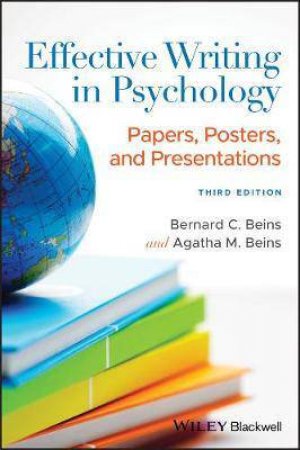 Effective Writing In Psychology by Bernard C. Beins & Agatha M. Beins