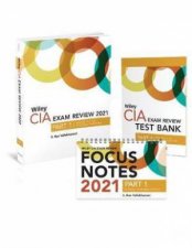 Wiley CIA Exam Review 2021  Test Bank  Focus Notes Part 1 Essentials of Internal Auditing Set