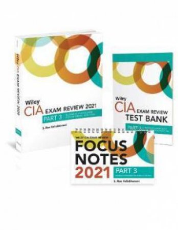 Wiley CIA Exam Review 2021 + Test Bank + Focus Notes: Part 3, Business Knowledge for Internal Auditing Set by S. Rao Vallabhaneni