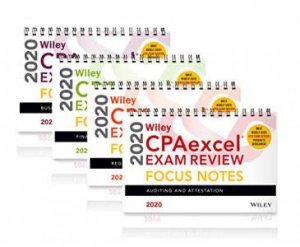 Wiley CPAexcel Exam Review 2021 Focus Notes by Various