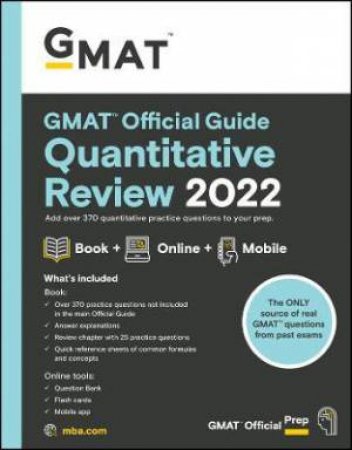 GMAT Official Guide Quantitative Review 2022 by GMAC (Graduate Management Admission Council)