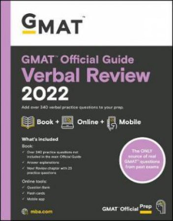 GMAT Official Guide Verbal Review 2022 by GMAC (Graduate Management Admission Council)