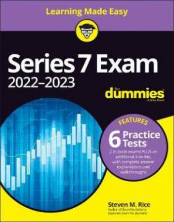 Series 7 Exam 2022-2023 For Dummies With Online Practice Tests by Steven M. Rice