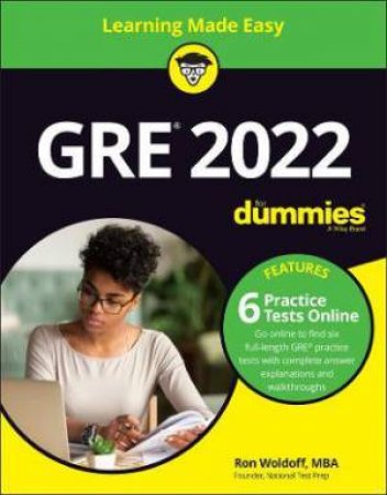 GRE 2022 For Dummies With Online Practice by Ron Woldoff