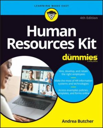 Human Resources Kit For Dummies by Andrea Butcher