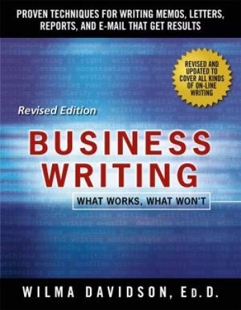 Business Writing - 3rd Ed. by Wilma Davidson