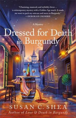 Dressed For Death In Burgundy by Susan C. Shea