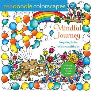 Zendoodle Colorscapes: Mindful Journey by Nikolett Corley