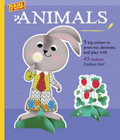 Animals (Make it Now!): Press Out and Play by GERALDINE COSNEAU