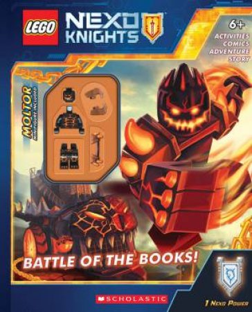 LEGO Nexo Knights: Battle Of The Books!: Activity Book With Minifigure by Various