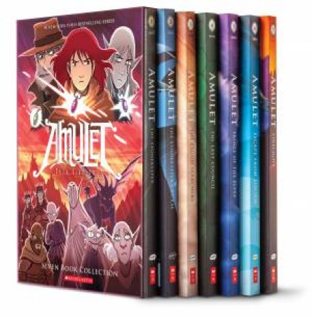 amulet graphic novel box set