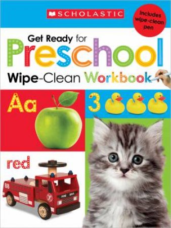 Wipe Clean Workbook Get Ready For Preschool by Various