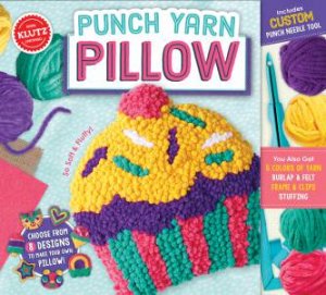 Punch Yarn Pillow by Various