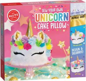 Sew Your Own Unicorn Cake Pillow by Various