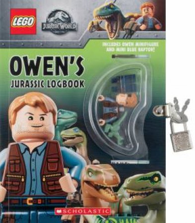 Lego Jurassic World: Owens Jurassic Logbook (With Minifigure) by Various