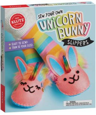 Sew Your Own Unicorn Bunny Slippers by Various