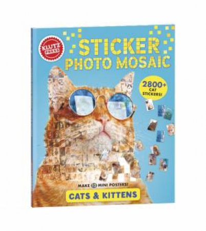 Cats And Kittens Sticker Photo Mosaics by Various