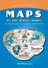 Art Of Coloring Maps Of The Disney Parks