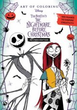 Art of Coloring Disney Tim Burtons The Nightmare Before Christmas