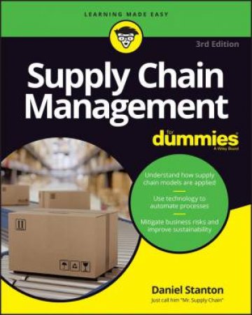 Supply Chain Management For Dummies by Daniel Stanton