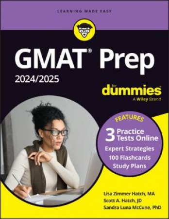 GMAT Prep 2024 For Dummies with Online Practice by Lisa Zimmer Hatch & Scott A. Hatch