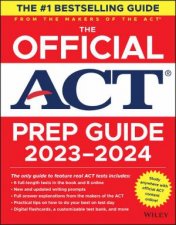 The Official ACT Prep Guide 20232024 Book  Online Course