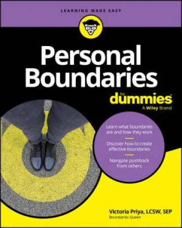 Personal Boundaries For Dummies by Victoria Priya