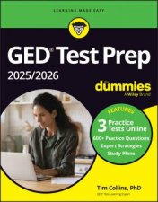 GED Test Prep 20252026 For Dummies