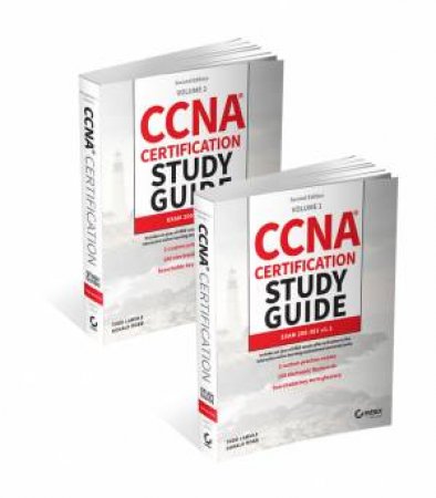 CCNA Certification Study Guide Volume 1 and Volume 2 Set by Todd Lammle & Donald Robb