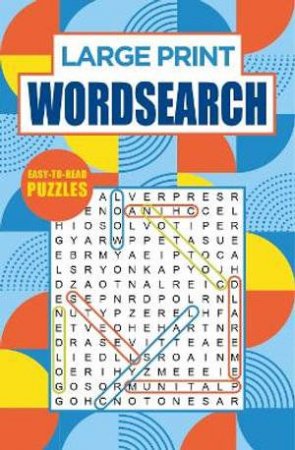 Large Print Wordsearch by Various