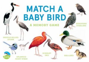 Match a Baby Bird by RSPB & Mike Unwin & Christine Berrie