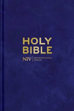 NIV Larger Print Personal Velvet Bible by New International Version