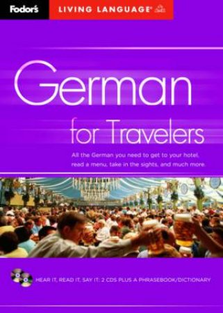 Fodor: German For Travellers - Book & CD by Fodor's