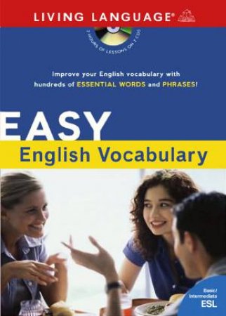 Living Language: Easy English Vocabulary plus CD by Various