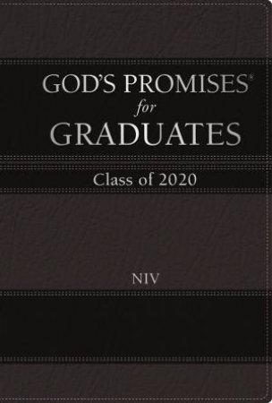 NIV God's Promises For Graduates: Class Of 2020 (Black) by Jack Countryman