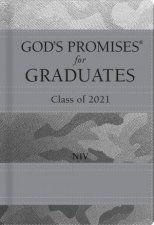 Gods Promises For Graduates Class Of 2021  Silver Camouflage NIV