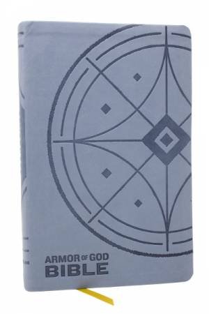 NKJV Armor of God Bible, Blue/Gray (Children's Bible, Red Letter, Comfort Print, Holy Bible): New King James Version by Thomas Nelson