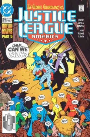 Justice League Breakdowns by Keith;Palmiotti, Jimmy; Giffen