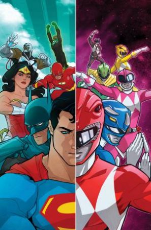 Justice League/Power Rangers by Tom Taylor