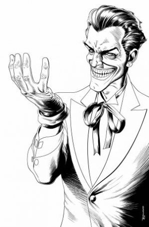 The Joker An Adult Coloring Book by Various