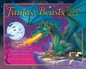 Fantasy Beasts Jigsaw Book by Anne Sharp