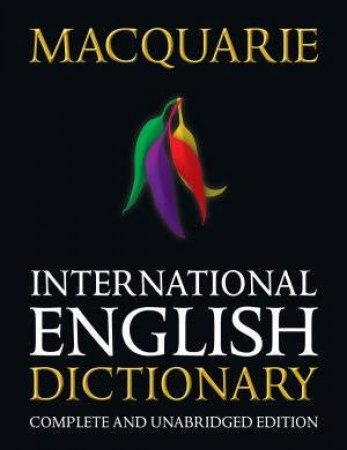 Macquarie International English Dictionary by Various