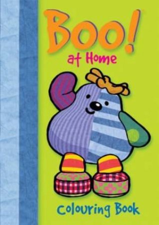 Boo! At Home Colouring Book by Rebecca Elgar